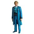 Doctor Who Sixth Doctor with Real Time Blue Coat Figure